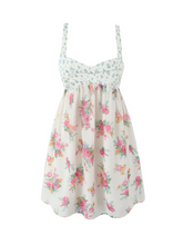 Penina Backless Floral Mini Dress